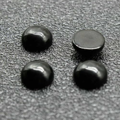 10 Stück 4 6 8 10 12 14 mm Perlen Cabochon Natursteine Runde lose Perlen Cabochon Cameo Passform DIY Ring Ohrringe zur Schmuckherstellung-schwarzer Achat-10mm 10 Stück 4 6 8 10 12 14 mm Perlen Cabochon Natursteine Runde lose Perlen Cabochon Cameo Passform DIY Ring Ohrringe zur Schmuckherstellung-schwarzer Achat-10mm von BSGUZ