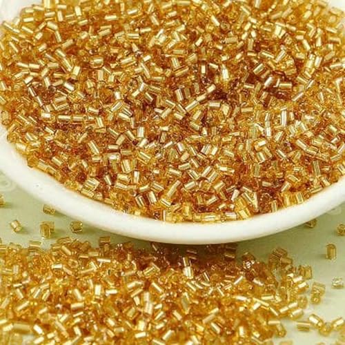 10 g/Los 2 mm tschechische Glasperlen zum Basteln, 11/0, DIY-Glasperlenröhre zum Sticken, Aufnäher, Kleidungsstücke, Zubehör, 003 Gold 10 g/Los 2 mm tschechische Glasperlen zum Basteln, 11/0, DIY-Glasperlenröhre zum Sticken, Aufnäher, Kleidungsstücke, Zubehör, 003 Gold von BSGUZ
