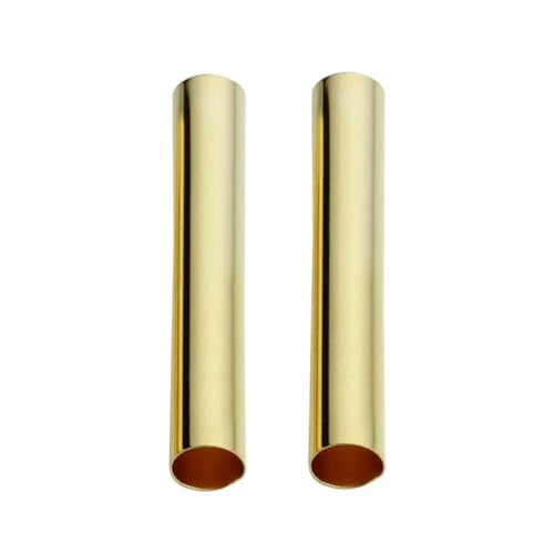 100 Stück/Los 4/6 mm goldfarbene Kupfer-Hohlrohr-Zylinderverbinder, gerade Perlen, Lederband für die Schmuckherstellung, DIY-Zubehör, Gold, 30 mm x Loch 4,0 mm 100 Stück/Los 4/6 mm goldfarbene Kupfer-Hohlrohr-Zylinderverbinder, gerade Perlen, Lederband für die Schmuckherstellung, DIY-Zubehör, Gold, 30 mm x Loch 4,0 mm von BSGUZ