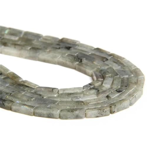 13 x 4,0 mm Naturstein-Röhrenperlen, Achate, Tigerauge, Imperial Spacer-Perlen, glatte, flache, rechteckige Röhrenperlen zur Schmuckherstellung, DIY-11.Labradorit, 4 x 13,0 mm, ca. 14 13 x 4,0 mm Naturstein-Röhrenperlen, Achate, Tigerauge, Imperial Spacer-Perlen, glatte, flache, rechteckige Röhrenperlen zur Schmuckherstellung, DIY-11.Labradorit, 4 x 13,0 mm, ca. 14 von BSGUZ