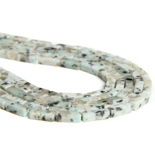 13 x 4,0 mm Naturstein-Röhrenperlen, Achate, Tigerauge, Imperial Spacer-Perlen, glatte, flache, rechteckige Röhrenperlen zur Schmuckherstellung, DIY-29. Heller Granit, 4 x 13,0 mm, ca 13 x 4,0 mm Naturstein-Röhrenperlen, Achate, Tigerauge, Imperial Spacer-Perlen, glatte, flache, rechteckige Röhrenperlen zur Schmuckherstellung, DIY-29. Heller Granit, 4 x 13,0 mm, ca von BSGUZ