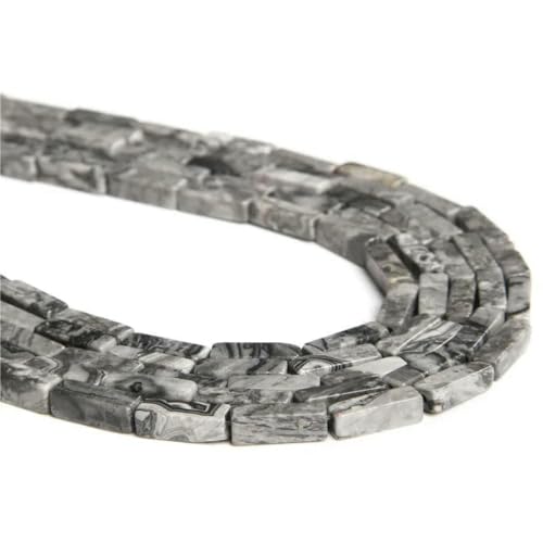 13 x 4,0 mm Naturstein-Röhrenperlen, Achate, Tigerauge, Imperial Spacer-Perlen, glatte, flache, rechteckige Röhrenperlen zur Schmuckherstellung, DIY-36.Kartenstein, 4 x 13,0 mm, ca. 2 13 x 4,0 mm Naturstein-Röhrenperlen, Achate, Tigerauge, Imperial Spacer-Perlen, glatte, flache, rechteckige Röhrenperlen zur Schmuckherstellung, DIY-36.Kartenstein, 4 x 13,0 mm, ca. 2 von BSGUZ