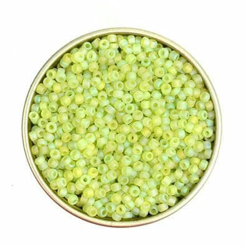 2 mm matte, plattierte, farbenfrohe tschechische Glasperlen zur Schmuckherstellung, Rocailles-Perlen, Charms, Rondelle-Abstandshalter, DIY-Bastelarbeiten, Bijoux-MH03-ca. 3300 Stück, 2 mm matte, plattierte, farbenfrohe tschechische Glasperlen zur Schmuckherstellung, Rocailles-Perlen, Charms, Rondelle-Abstandshalter, DIY-Bastelarbeiten, Bijoux-MH03-ca. 3300 Stück, von BSGUZ