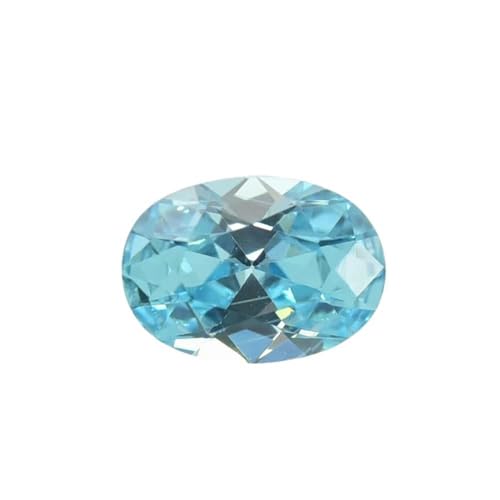 2 x 3,0 mm ~ 13 x 18 mm 5A ovale Schliffform Größe synthetische Edelsteine lose Zirkonia für Schmuck-Aquamarin-12 x 14,0 mm (10 Stück) von BSGUZ