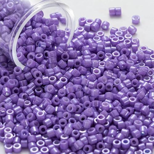 2000 Stück/Tube, 1,3 x 1,6 mm, metallische, undurchsichtige Glasperlen, 11/0, lose Abstandsperlen für Handarbeiten, Schmuckherstellung, Nähen, 019, 2000 Stück, 10 g Tube 2000 Stück/Tube, 1,3 x 1,6 mm, metallische, undurchsichtige Glasperlen, 11/0, lose Abstandsperlen für Handarbeiten, Schmuckherstellung, Nähen, 019, 2000 Stück, 10 g Tube von BSGUZ