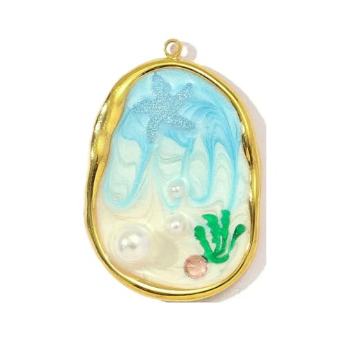 3 teile/los Edelstahl Gradienten Emaille Liebe Herz DIY Halskette Anhänger Frauen Quallen Perle Strand Charms-YE1189x3 3 teile/los Edelstahl Gradienten Emaille Liebe Herz DIY Halskette Anhänger Frauen Quallen Perle Strand Charms-YE1189x3 von BSGUZ