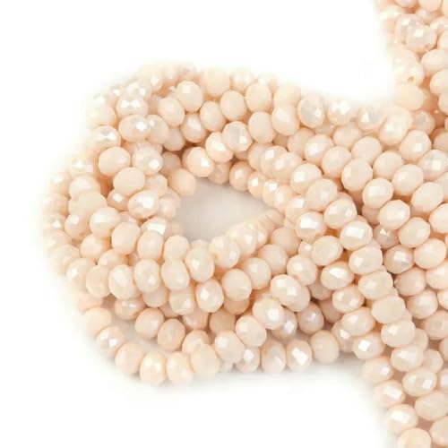 4 6 8 mm Rondell-Kristallperlen, facettierte Porzellan-Glasperlen, lose Abstandsperlen zur Schmuckherstellung, Handarbeit, Armband, Halskette, BZ002, 21, 6 mm, 85–90 Stück 4 6 8 mm Rondell-Kristallperlen, facettierte Porzellan-Glasperlen, lose Abstandsperlen zur Schmuckherstellung, Handarbeit, Armband, Halskette, BZ002, 21, 6 mm, 85–90 Stück von BSGUZ