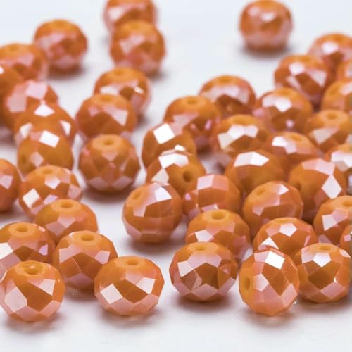 4 6 8 mm Rondell-Kristallperlen, facettierte Porzellan-Glasperlen, lose Abstandsperlen zur Schmuckherstellung, Handarbeit, Armband, Halskette, BZ002, 22–8 mm, 65–70 Stück 4 6 8 mm Rondell-Kristallperlen, facettierte Porzellan-Glasperlen, lose Abstandsperlen zur Schmuckherstellung, Handarbeit, Armband, Halskette, BZ002, 22–8 mm, 65–70 Stück von BSGUZ