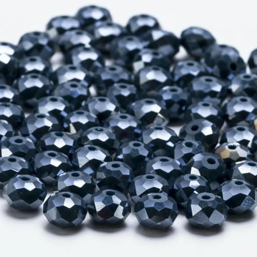 4 6 8 mm Rondell-Kristallperlen, facettierte Porzellan-Glasperlen, lose Abstandsperlen zur Schmuckherstellung, Handarbeit, Armband, Halskette, BZ002, 25–6 mm, 85–90 Stück 4 6 8 mm Rondell-Kristallperlen, facettierte Porzellan-Glasperlen, lose Abstandsperlen zur Schmuckherstellung, Handarbeit, Armband, Halskette, BZ002, 25–6 mm, 85–90 Stück von BSGUZ