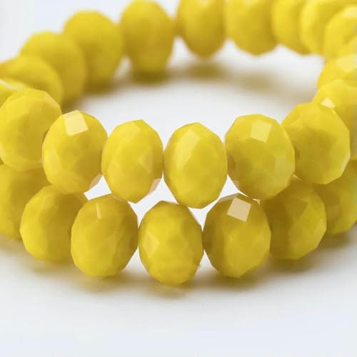 4 6 8 mm Rondell-Kristallperlen, facettierte Porzellan-Glasperlen, lose Abstandsperlen zur Schmuckherstellung, Handarbeit, Armband, Halskette, BZ002-06-8 mm-65-70 Stück 4 6 8 mm Rondell-Kristallperlen, facettierte Porzellan-Glasperlen, lose Abstandsperlen zur Schmuckherstellung, Handarbeit, Armband, Halskette, BZ002-06-8 mm-65-70 Stück von BSGUZ