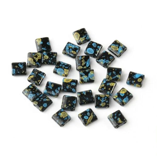 x 5 x 2 mm Naturstein, zwei Löcher, Farbe, Hämatit, Mineral, lose Abstandsperlen für die Schmuckherstellung, DIY-Ohrringe, Armbänder, Halsketten, Gelbblau, 5 x 5 x 2 mm, 75 Stück Perlen x 5 x 2 mm Naturstein, zwei Löcher, Farbe, Hämatit, Mineral, lose Abstandsperlen für die Schmuckherstellung, DIY-Ohrringe, Armbänder, Halsketten, Gelbblau, 5 x 5 x 2 mm, 75 Stück Perlen von BSGUZ