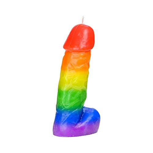 BSTTAI Jumbo Pecker Candle Womens, Simulation Penis Candle Kreative lustige Bunte Kerze Weihnachten Geburtstag von BSTTAI