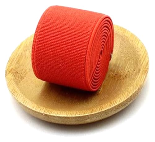 BTBTB Elastizität for Nähen, 1 Meter elastische Bandbreite 4 cm Farbe Elastisches dekoratives Gurtband for DIY GARMEN NEWING Accessoires(Color 1) von BTBTB