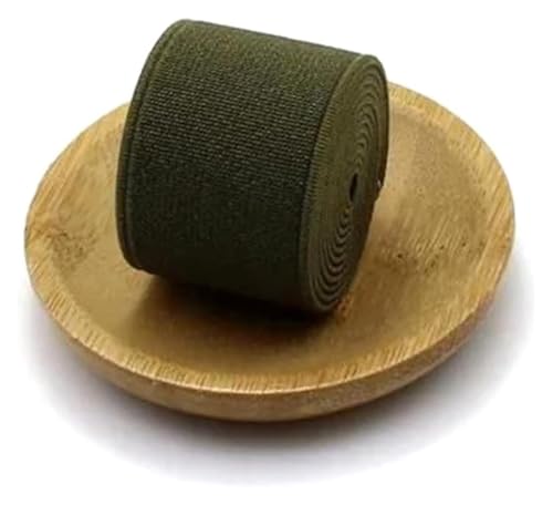 BTBTB Elastizität for Nähen, 3 Meter 4 cm breites Farbverdickungsband for DIY -Unterwäsche -Nähzubehör for DIY -Unterwäsche(Army Green) von BTBTB