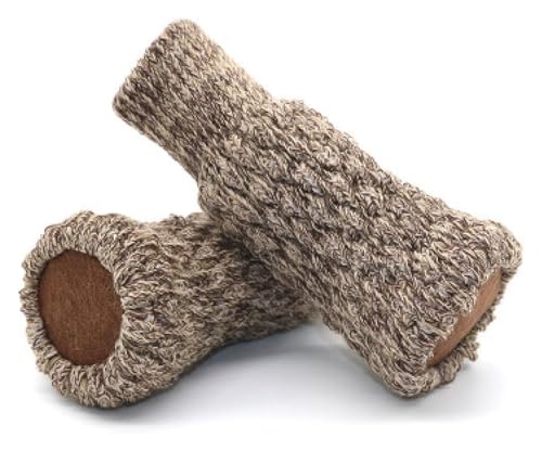 BTBTB Stuhlsocken, Stuhlbeinsocken, 24 Stück, Stuhlbeinabdeckung, rutschfeste Filzmatte, Stuhlbeinabdeckung, Hocker, Fußabdeckungsmatte(Gray) von BTBTB