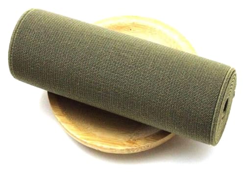 Elastizität for Nähen, 1 Meter 8/10 cm Breite weiche elastische Banden Gummibänder Kleidung Elastizitätsgürtel DIY -Nähzubehör(Navygreen,10cm) von BTBTB