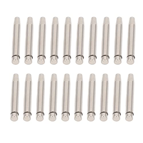 BTCKFC 20 Stück Körner-Ersatzbits, Locherköpfe aus legiertem Stahl, Bohrzubehör (6mm) von BTCKFC