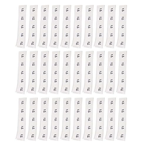 BTCKFC 30 Stück NFC-Tags, PVC, wasserdicht, 504 Bytes, programmierbare NFC-Aufkleber für TagMo-Telefone (White) von BTCKFC