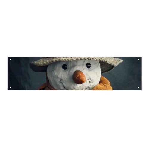 Partyhintergründe, Wandbehang, Flaggen, Fototext, Hintergrund, großes Partybanner mit 4 Löchern, Wanddekoration für drinnen und draußen, 30 x 120 cm von BTCOWZRV