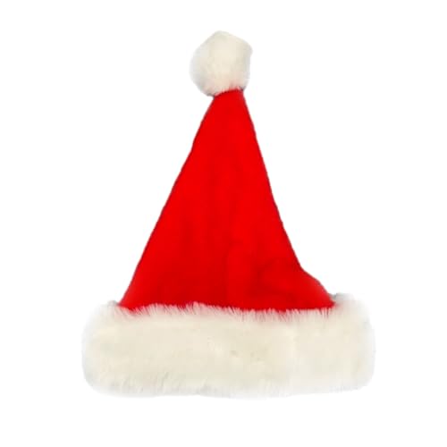 BTGHPI Mütze, Weihnachtsmütze, Unisex, Erwachsene, Teenager, Cosplay, Nikolausmütze, Urlaubsmütze, für festliche Party, Neujahr, Geschenke, winddichte Mütze von BTGHPI