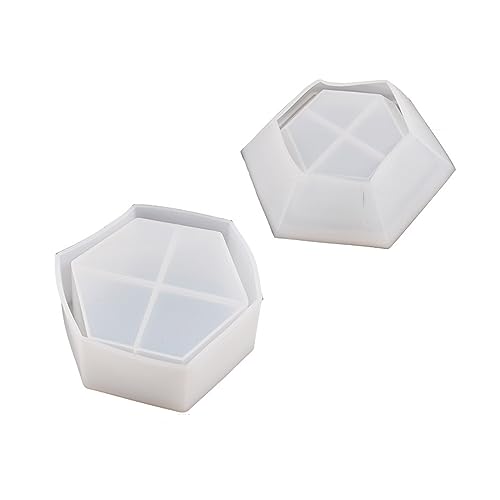 Kristall Epoxidharz Glas Form Lagerung Box Deckel Silikon Form Für Schmuck Machen Candy Box Container Casting Werkzeug von BTGHPI