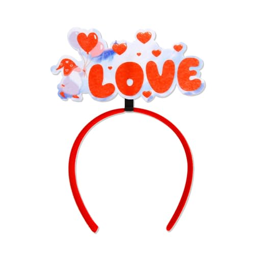 Modischer Valentinstag-Kopfschmuck, stilvolles Haarband, Schmuck für Partys, Bühnenauftritte, Kopfbedeckung, Ornament von BTGHPI