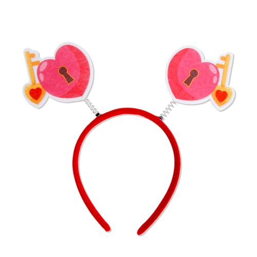 Modischer Valentinstag-Kopfschmuck, stilvolles Haarband, Schmuck für Partys, Bühnenauftritte, Kopfbedeckung, Ornament von BTGHPI