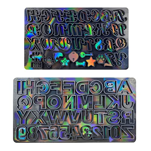 Schlüsselanhänger-Form aus Kunstharz, Silikonform für Epoxid-Gießharz, Buchstabenformen, Epoxid-Schmuckform von BTGHPI