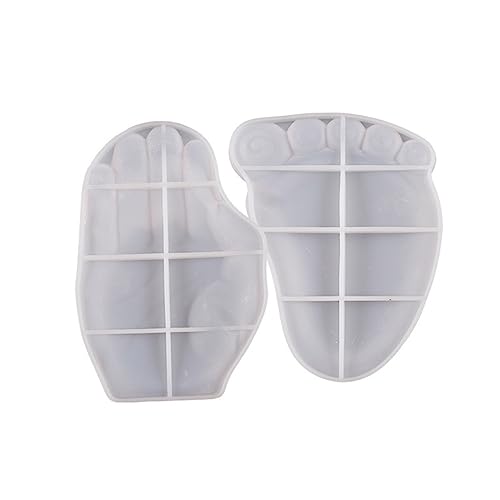 Seifenschale aus Epoxidharz, schöne Fuß-/Handform, Silikonform für Schmuckhalter von BTGHPI