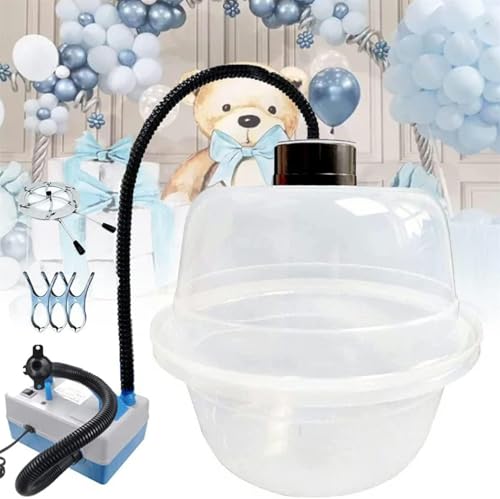 Ballon Geschenkverpackungsmaschine Mit Ballonpumpe Und Crimpa, Ballonexpander -Extraktor, Ballonfüllwerkzeug Für Rosenstrauß, Hochzeit, Weihnachtsfeier, Geburtstagsfeier von BTURYT