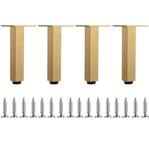 Möbelfüße, Couchfüße 4er-Set Möbelbeine, 2,4 Zoll, 3 Zoll, 4 Zoll, 8 Zoll, 10 Zoll, 14 Zoll, robuste Ersatzbeine mit Schrauben, for Küchenregale, Sofas, Tische, Stühle, Schreibtische, Schränke, Möbel, Möbelfüße, Couchfüße 4er-Set Möbelbeine, 2,4 Zoll, 3 Zoll, 4 Zoll, 8 Zoll, 10 Zoll, 14 Zoll, robuste Ersatzbeine mit Schrauben, for Küchenregale, Sofas, Tische, Stühle, Schreibtische, Schränke, Möbel, von BTWYU