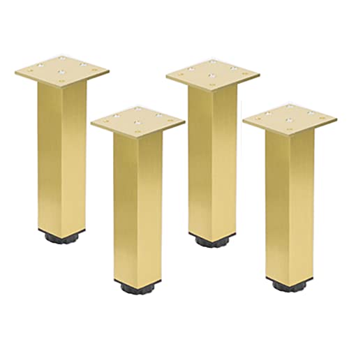 Möbelfüße, Couchfüße Möbelbeine aus Aluminium, verstellbare Sofabeine, Tischbeine aus Metall, DIY-Möbelbeine aus Metall, 4-teiliges Set, for Sofa, Schreibtisch, Ständer, Bank, Schränke, Kleiderschränk Möbelfüße, Couchfüße Möbelbeine aus Aluminium, verstellbare Sofabeine, Tischbeine aus Metall, DIY-Möbelbeine aus Metall, 4-teiliges Set, for Sofa, Schreibtisch, Ständer, Bank, Schränke, Kleiderschränk von BTWYU