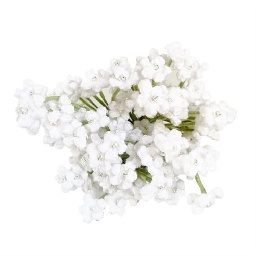 BTYQKZVPM，Häkelblumen,Gestrickte Blumen， 1PCS Bouquet Bridal Wedding Decoration Floral Home Table Decor(A) von BTYQKZVPM