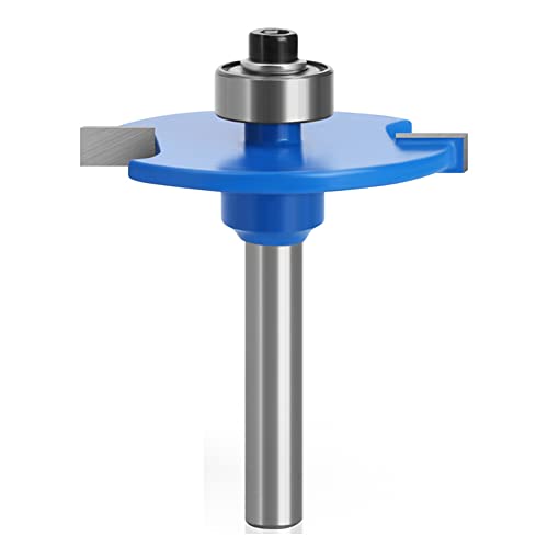 BTYQKZVPM Fräsersatz Set für Holzbearbeitung ， Fräser, T-förmiger Schlitzfräser, 1/4-Zoll-Schaftoberseite von BTYQKZVPM