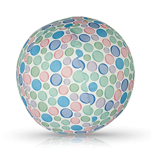 Bubabloon BB-17502 - Ballonhülle Circles Pastels, kinderfreundliche, Textile Ballonhülle aus hochwertiger Popeline Baumwolle, inklusive 3 Latex Luftballons, Pastellfarben von BUBABLOON