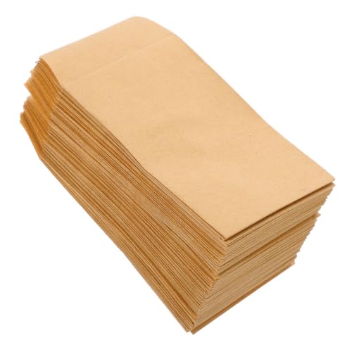 50 Stück Samenhülle Minitaschen Geld Bulk-poly-mailer Kleine Münzumschläge Organizer Zur Aufbewahrung Von Aufklebern Wiederverwendbare Geldumschläge Kraftpapier Khaki BUGUUYO von BUGUUYO