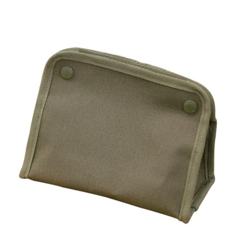 BUGUUYO 1 Stück Karton Pappschachtel Taschentuchspender papierhandtücher Halter papierhandtuchhalter Papierhalter für Auto kreativer serviettenhalter Segeltuch Army Green von BUGUUYO