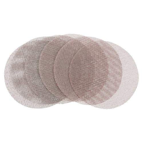 BUGUUYO 10 Stück 5 Mesh-schleifpapier Schleifschwämme Mikroschleifer Trockenbau-schleifsieb Stangenschleifer Micro-mesh-schleifpads Rigipsplatten Staubfreies Maschenschleifpapier Korund von BUGUUYO