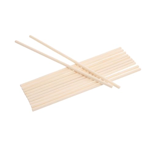 BUGUUYO 100 Stück Stick Tool Sticks Zum Basteln Basteln Basteln Stäbe Bastelstäbchen DIY Zubehör Bastelstäbchen Bastelzubehör Handarbeit Basteln Stäbe Bastelbedarf Holz von BUGUUYO