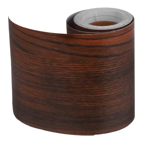 BUGUUYO 12cm Breites Holzmaserung Reparaturband Selbstklebendes Holzdekorband Für öbel Wasserfestes Holzfurnier Klebeband Rolle Für Innen Und Außendekoration von BUGUUYO