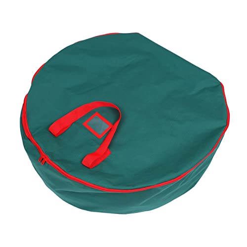 BUGUUYO 1Stk Weihnachts-Aufbewahrungstasche Beutetaschen Weihnachtsbaum Papiertüten bündeln Partytasche christbaumsack Christmas Bags Weihnachtstasche Kranz Tasche Stoff Green von BUGUUYO