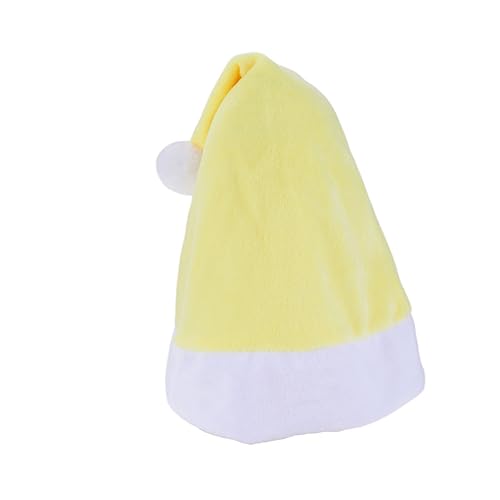 BUGUUYO 1Stk Weihnachtsmützen santa claus hat weihnachtsmannmützen weihnachtstueten jakobsweg cullum christmas Kindermütze Weihnachtskopfbedeckung Mini-Weihnachtsbaum Yellow von BUGUUYO