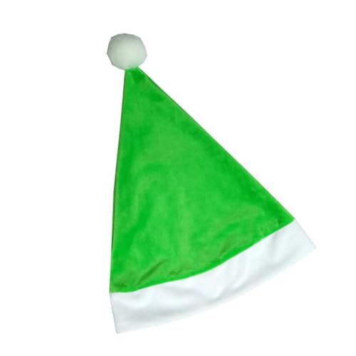 BUGUUYO 1Stk Weihnachtsmützen weihnachtsdeko santa claus hat weihnatsdeko weihnchtsdeko weihnachtdeko Weihnachten Gorros de para adultos böser Weihnachtsmann weihnachtsbaum Green von BUGUUYO