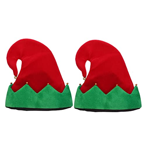 BUGUUYO Weihnachtsmütze 2er-pack Mütze für Baby Feiertagsmütze für Weihnachtsfeier Weihnachtsparty Hut-set von BUGUUYO