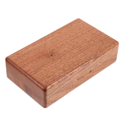 BUGUUYO Vintage Holzschmuckschatulle – Schmuckaufbewahrung Holz – Schmuck Organizer – Schmuckkasten Holz für Zuhause – Holzkiste mit Deckel Kasten Hochwertige Schmuckschatulle Aus Massivholz Kleine von BUGUUYO