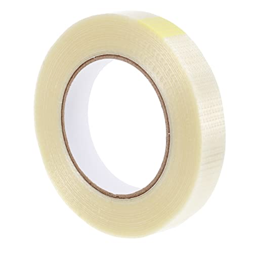 BUGUUYO einseitiges Klebeband packing tape paketband Strapazierfähiges Klebeband gitterband Klebeband, strapazierfähig doppelseitiges Klebeband zum Basteln Gitterfaserband Verpackungs Band von BUGUUYO