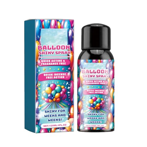 BUMMPI 1 Flasche / 2 Flaschen Ballonglanzspray Glanzspray Ballon Helligkeiten Spray Ballonspray Verbessern Sie die Helligkeit, 120 ml / Flasche von BUMMPI