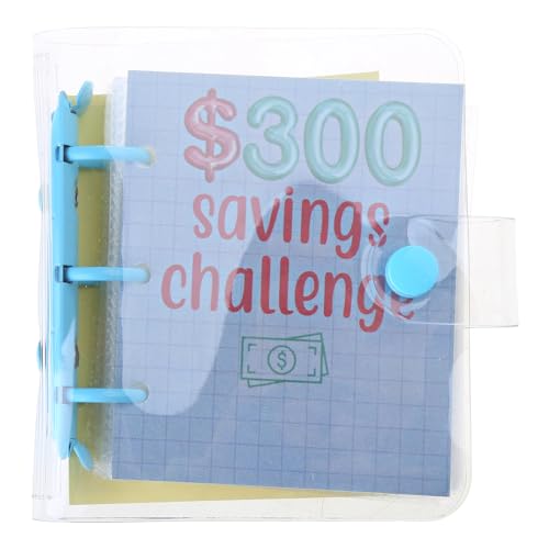 Binder Spar Challenge 150 300 1000-Dollar Geldsparbudgets Geldumschlag Geldbörse Budgetbinder Notizbuch von BUMMPI