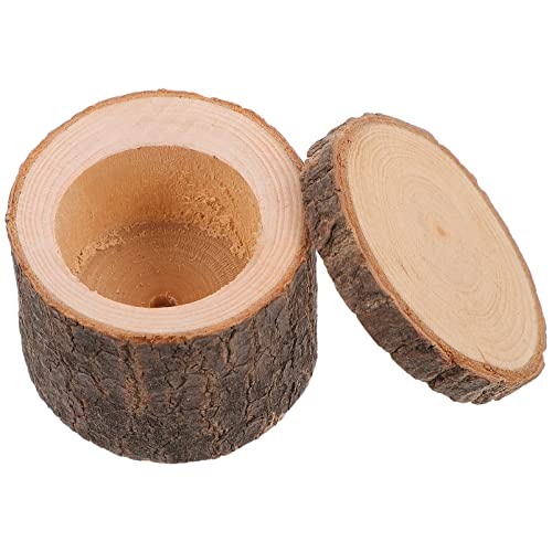 BUTIFULSIC 1 Stück Karton Schmuckschatulle Aus Holz Hölzern Schmuck-geschenkboxen Für Ohrringe Vintage-dekor Ohrringe Veranstalter Kommodendekor Schmuckhalter Hochzeit Lagerregal von BUTIFULSIC