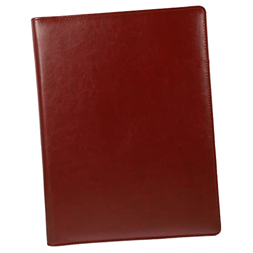 BUTIFULSIC Mappe Aufbewahrungstasche fürs Büro Klebebandspender süß Datei Zubehör Manager-Ordner kreditkartenhalter credit card holder ordnee Dokumentenhalter Halter für Bastelpapier Pu Brown von BUTIFULSIC